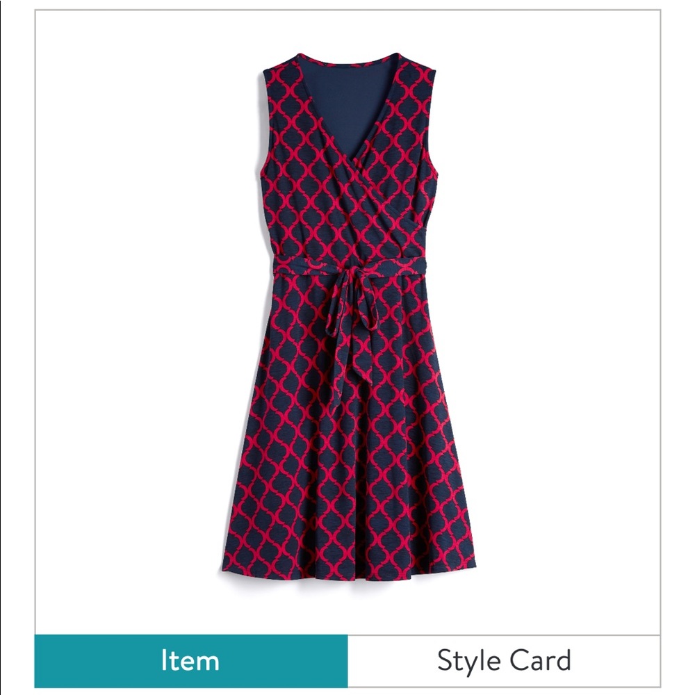 41 Hawthorne Kassidy Faux Wrap Sleeveless Dress